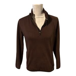 Gapfit Brown Fur Lined Sweatshirt Athletic Size XL